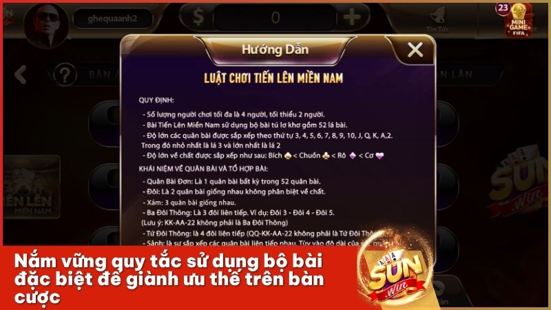 Sử dụng tứ quý và đôi thông thông minh để chặt heo và xoay chuyển thế trận