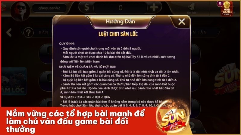 Áp dụng bí kíp làm giàu siêu tốc khi tham gia sảnh game bài Sâm Lốc
