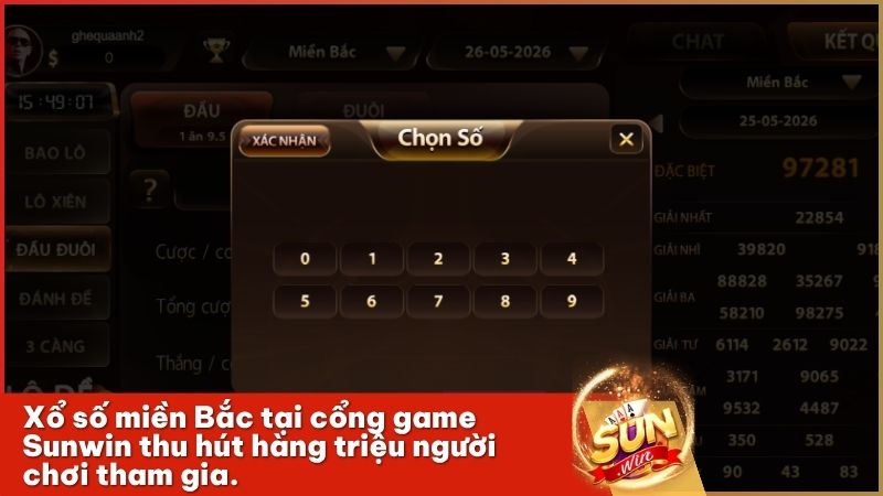 Các bước tham gia chơi lô đề online tại cổng game Sunwin cực kỳ đơn giản