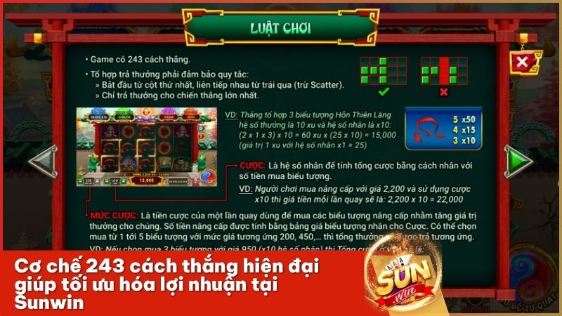 Cách tính thưởng thông minh giúp người chơi nắm chắc phần thắng trong tay